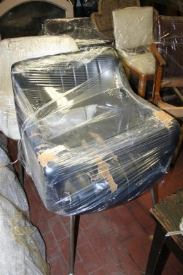 Poltroncina diner nera